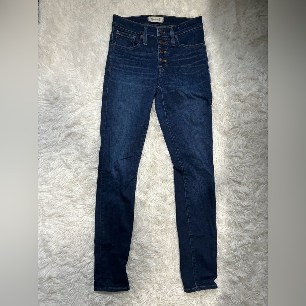 Madewell 9” High Rise Skinny 25 Jeans